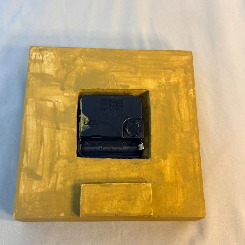 Vintage Swimming Theme 3D Resin Shadow Box Desk Clock Swim Coach Gift Decor
